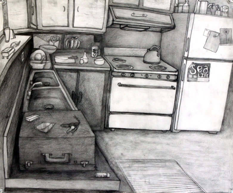 Triangle Street Kitchen, Drawing Joaochao.com