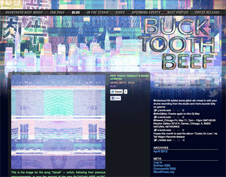 bucktooth beef music website