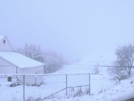 mosier oregon in winter